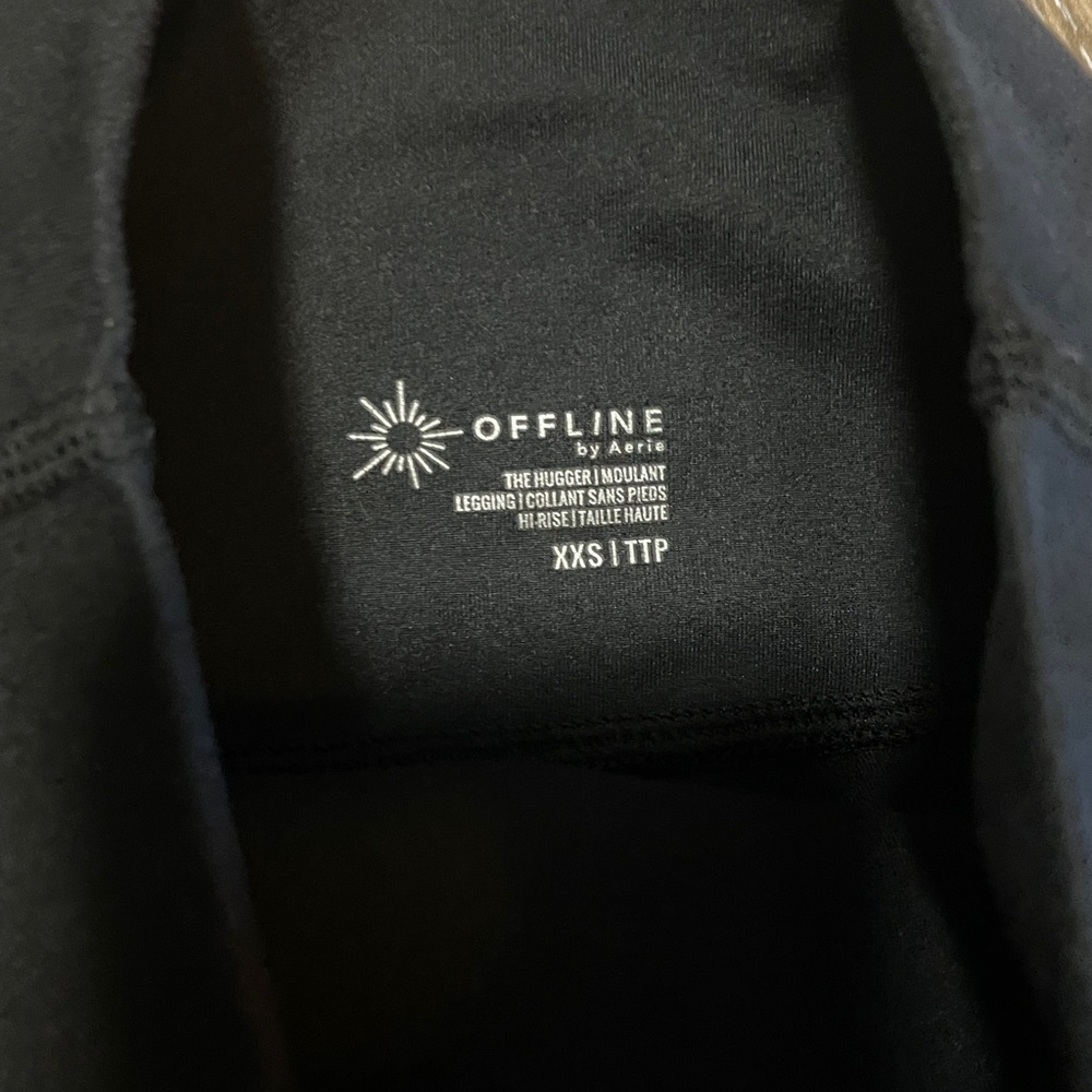 AERIE OFFLINE Black Leggings - Picture 3 of 4